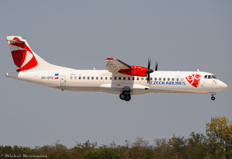 OK-GFQ -- ATR 72-500 -- CSA Czech Airlines