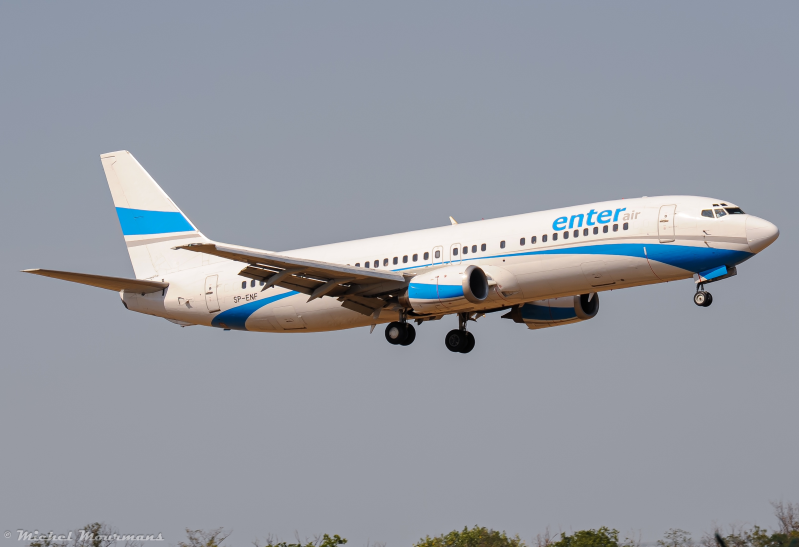 SP-ENF -- Boeing 737-400 -- Enter Air
