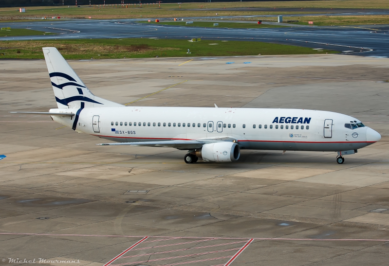SX-BGS -- Boeing 737-400 -- Aegean Air