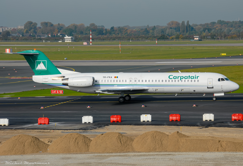 YR-FKA -- Fokker 100 -- Carpatair