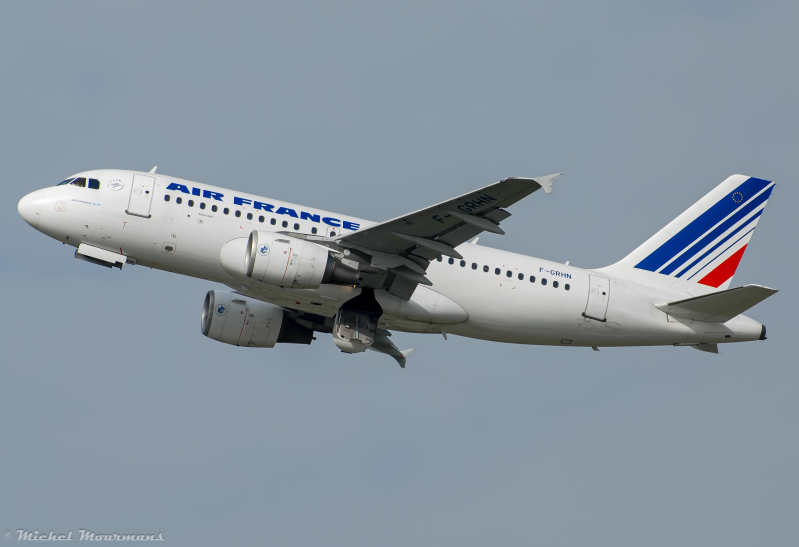 F-GRHN -- Airbus A319 -- Air France