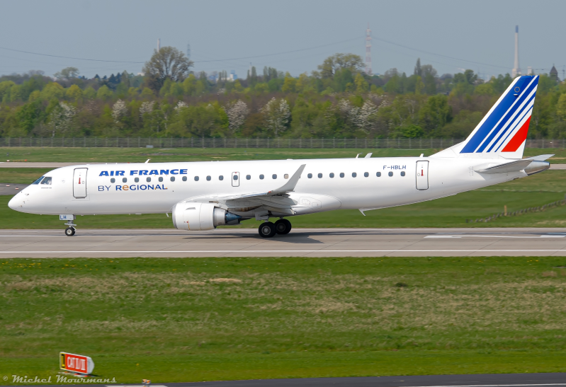 F-HBLH -- Embraer 190 -- Régional (Air France)