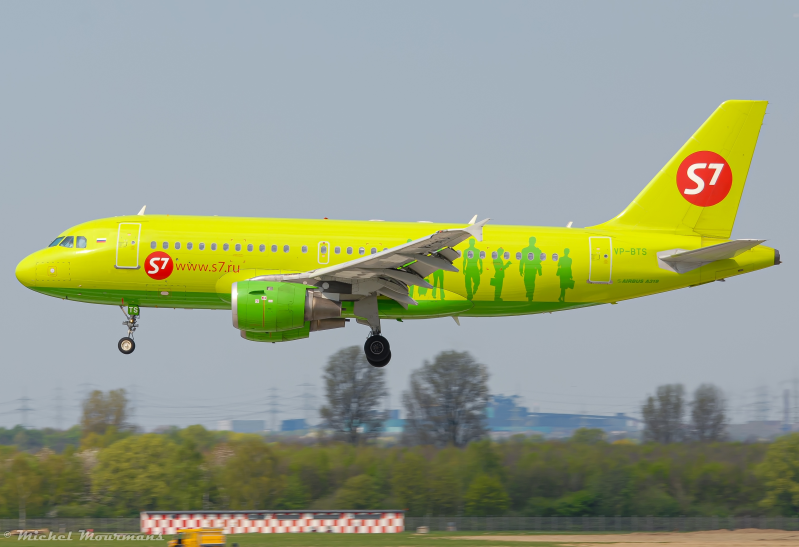 VP-BTS -- Airbus A319 -- S7 Airlines
