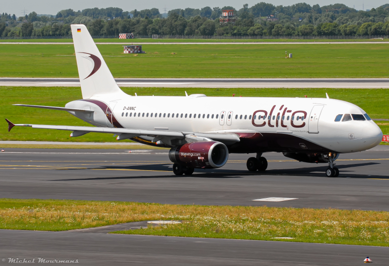 D-ANNC -- Airbus A320 -- Elite Air (Blue Wings)