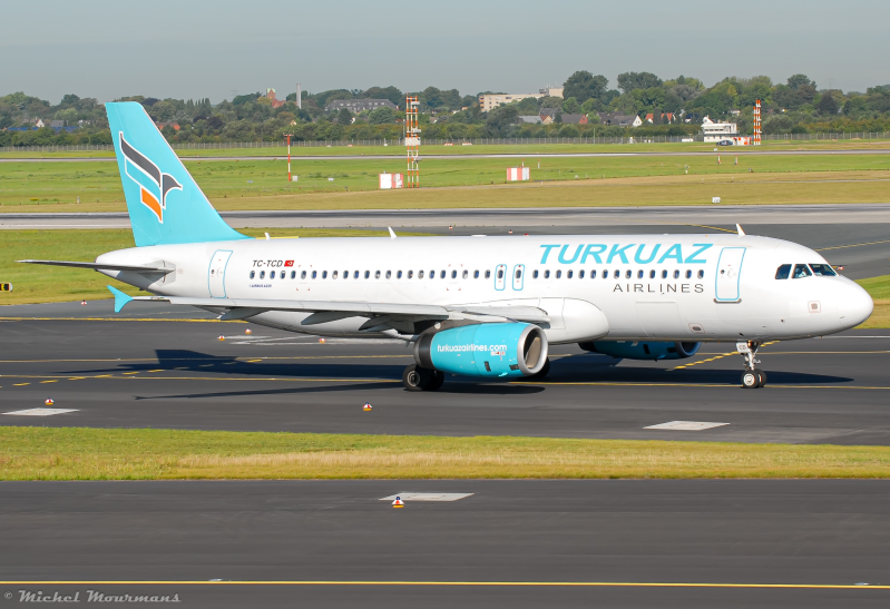 TC-TCD -- Airbus A320 -- Turkuaz Airlines