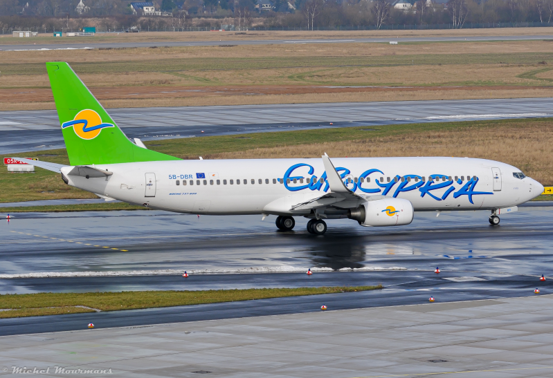 5B-DBR -- Boeing 737-800 -- Eurocypria Airlines