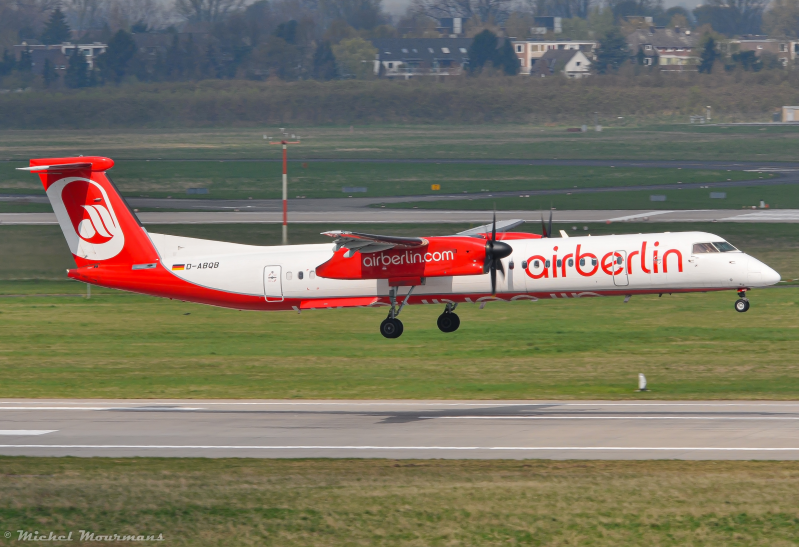 D-ABQB -- Bombardier Dash 8-Q400 -- Air Berlin
