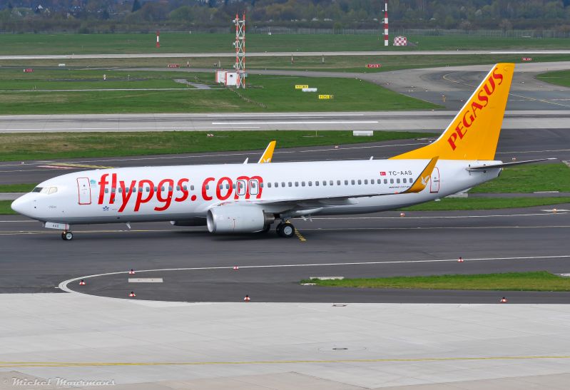 TC-AAS -- Boeing 737-800 -- Pegasus Airlines