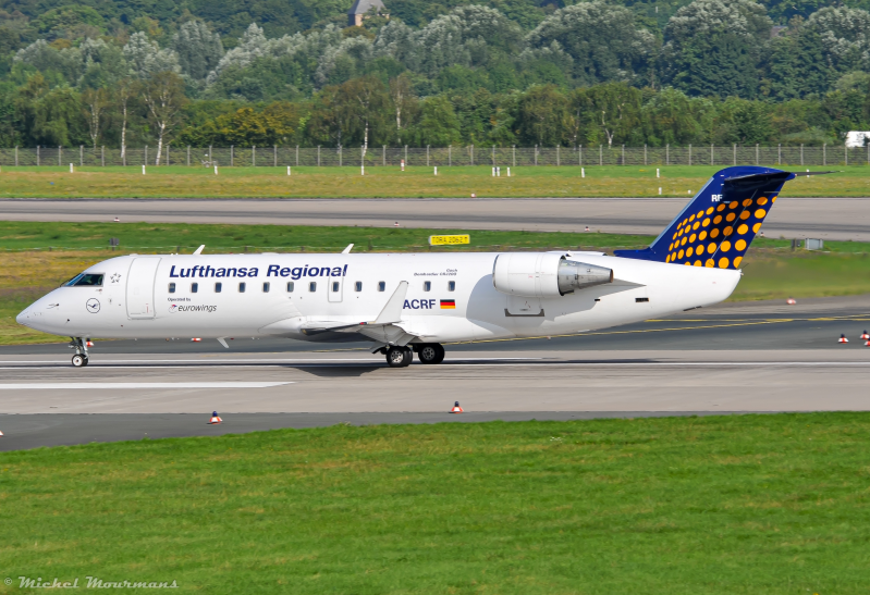D-ACRF -- Bombardier CRJ-200 -- Eurowings (Lufthansa)