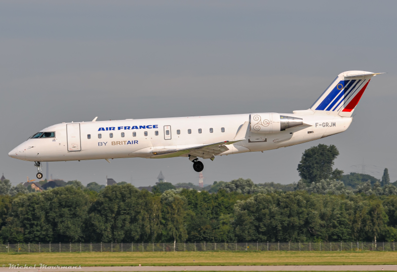 F-GRJM -- Bombardier CRJ-100 -- Brit Air (Air France)