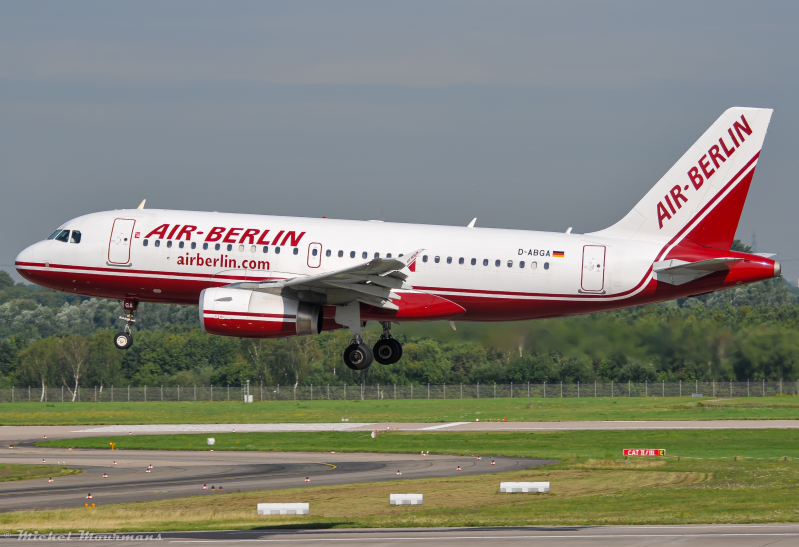 D-ABGA -- Airbus A319 -- Air Berlin