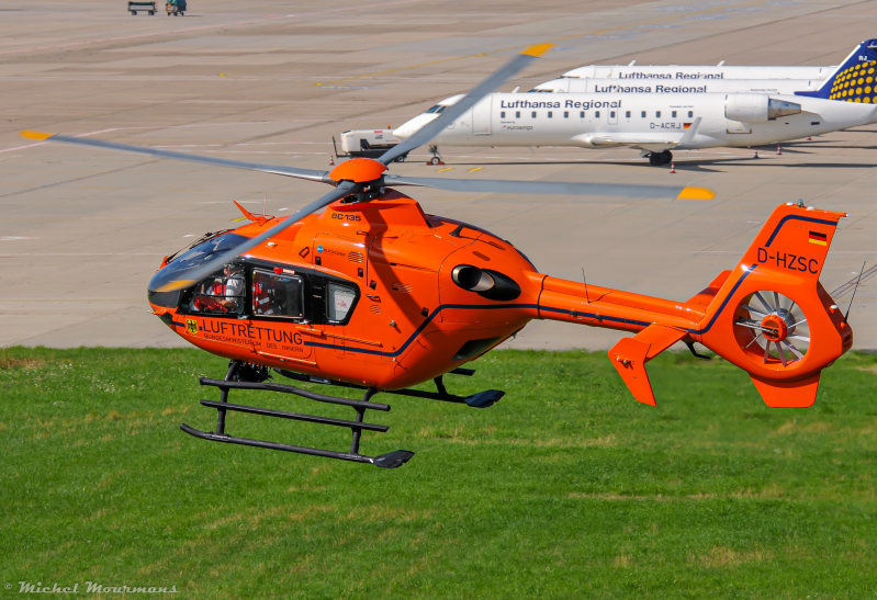 D-HZSC -- Eurocopter EC 135T2+ -- Luftrettung
