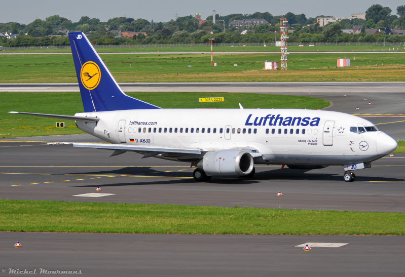 D-ABJD -- Boeing 737-500 -- Lufthansa