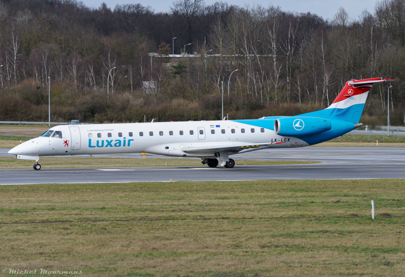 LX-LGX -- Embraer ERJ-145 -- Luxair