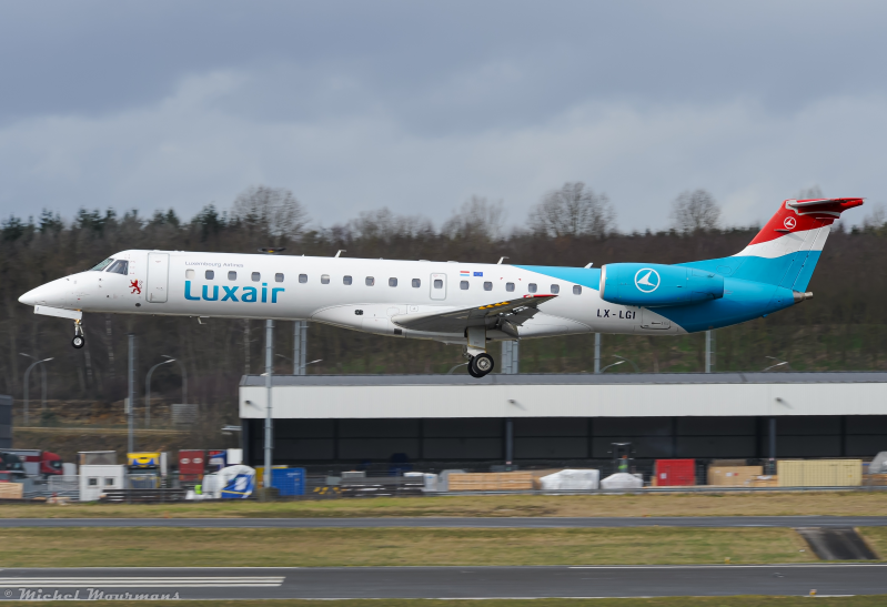 LX-LGI -- Embraer ERJ-145 -- Luxair