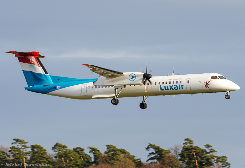 LX-LGH -- Bombardier Dash 8-Q400 -- Luxair