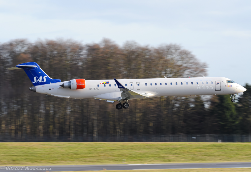 OY-KFK -- Bombardier CRJ-900 -- Scandinavian Airlines