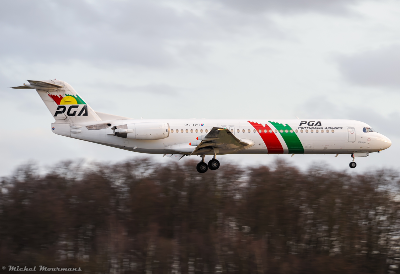 CS-TPC -- Fokker 100 -- Portugália Airlines