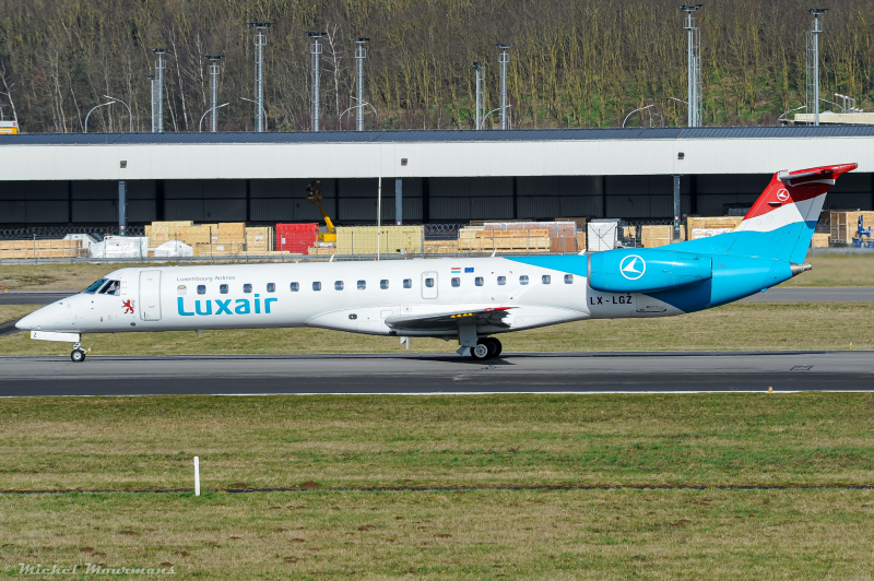 LX-LGZ -- Embraer ERJ-145 -- Luxair