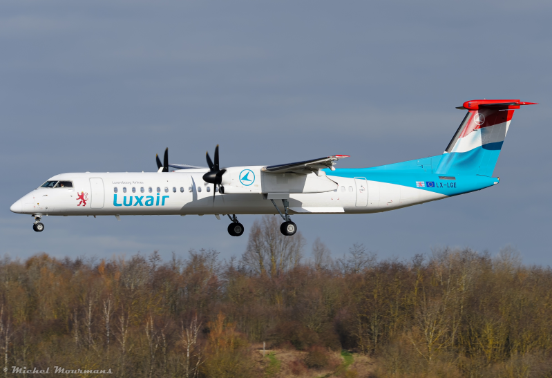 LX-LGE -- Bombardier Dash 8-Q400 -- Luxair