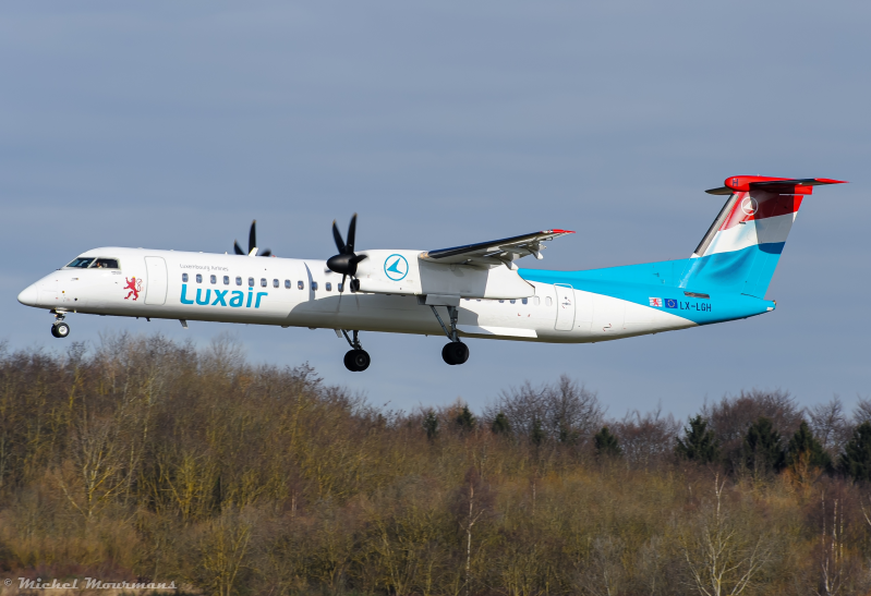 LX-LGE -- Bombardier Dash 8-Q400 -- Luxair