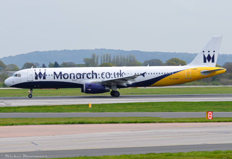 G-OZBH -- Airbus A321 -- Monarch Airlines
