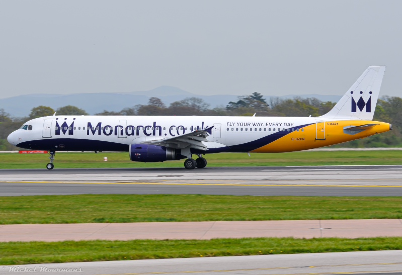 G-OZBN -- Airbus A321 -- Monarch Airlines