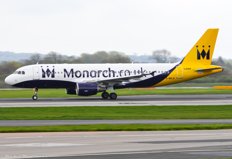 G-MRJK -- Airbus A320 -- Monarch Airlines