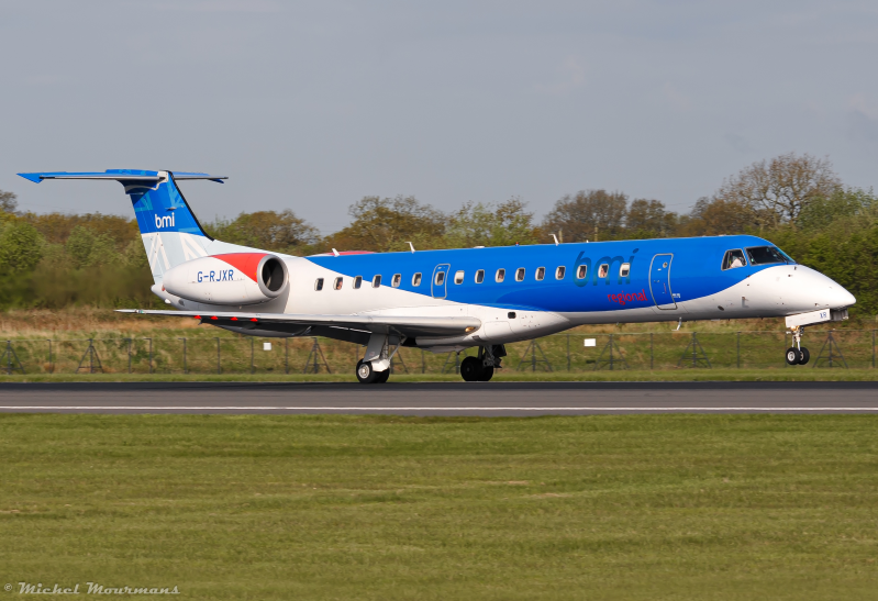G-RJXR -- Embraer ERJ-145 -- Bmi Regional