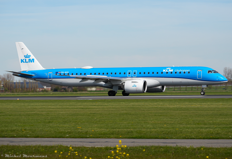 PH-NXS -- Embraer E195-E2 -- KLM Cityhopper