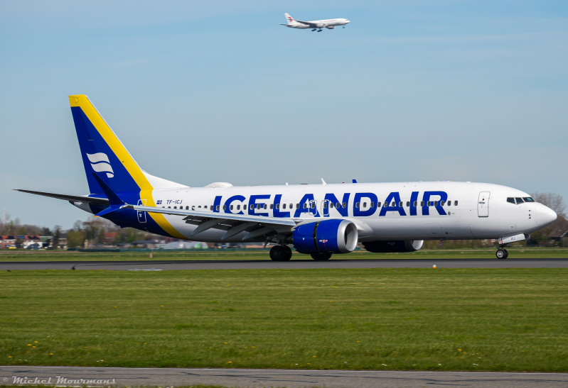 TF-ICJ -- Boeing 737-8 MAX -- Icelandair