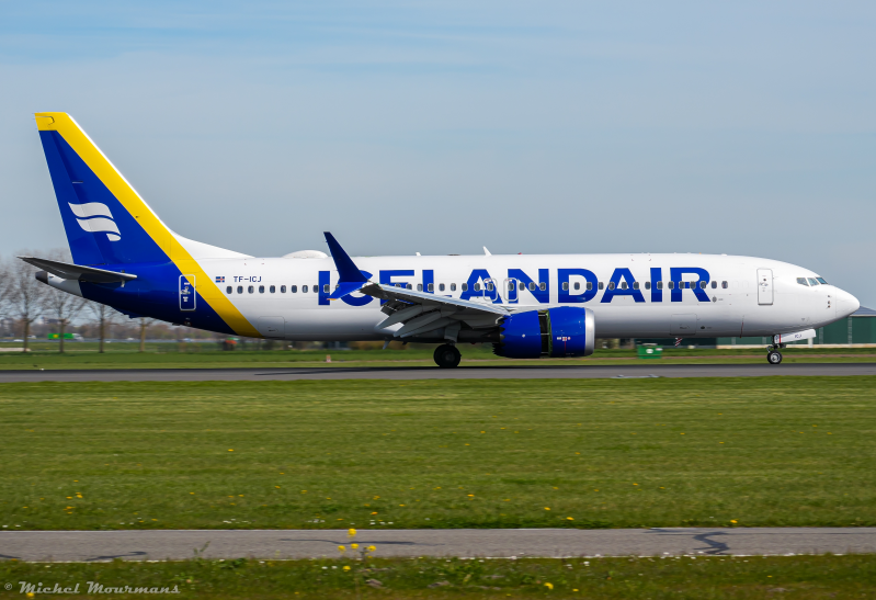 TF-ICJ -- Boeing 737-8 MAX -- Icelandair