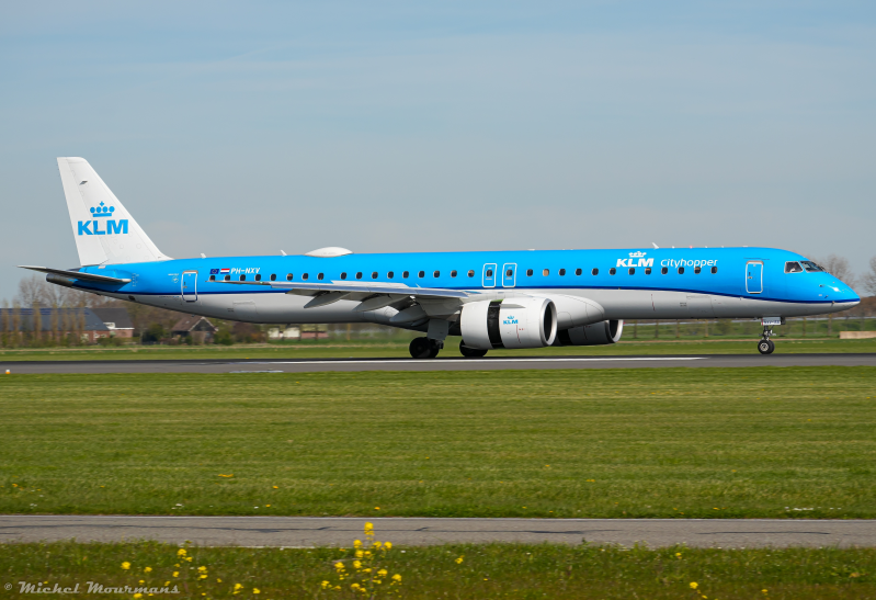 PH-NXV -- Embraer E195-E2 -- KLM Cityhopper