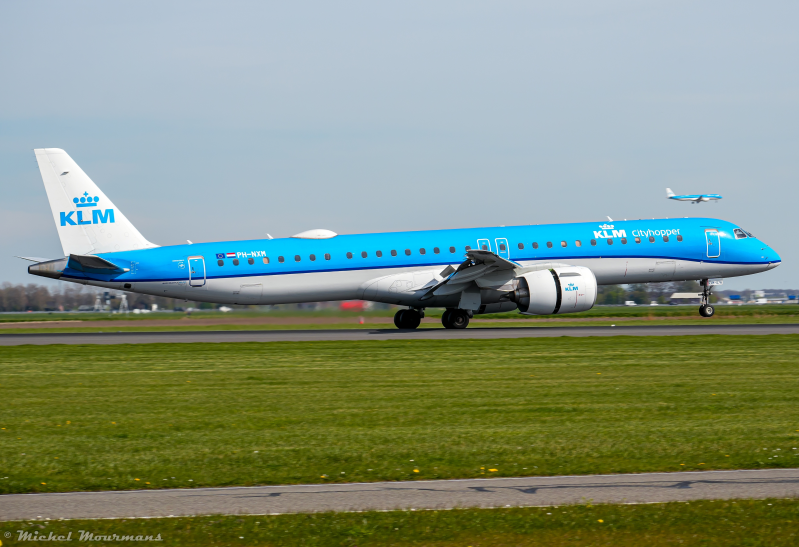 PH-NXM -- Embraer E195-E2 -- KLM Cityhopper