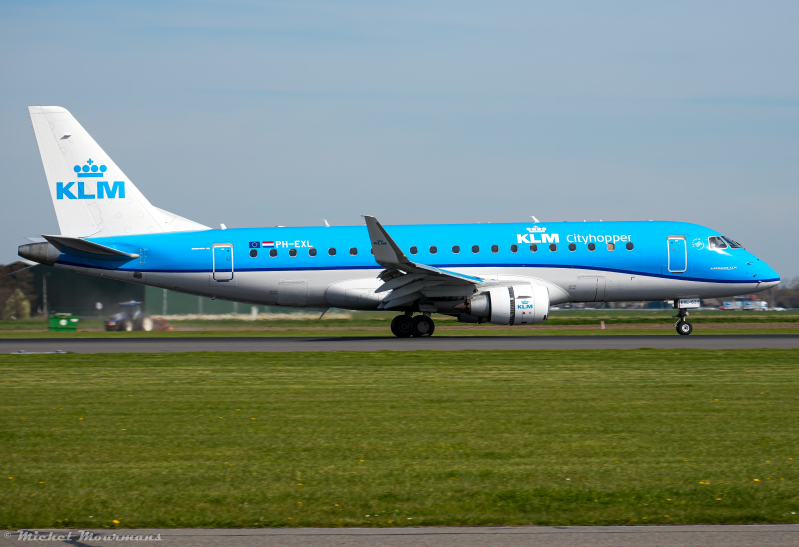 PH-EXL -- Embraer 175 -- KLM Cityhopper