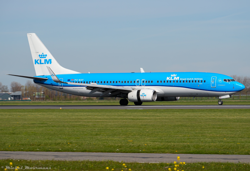 PH-BXF -- Boeing 737-800 -- KLM