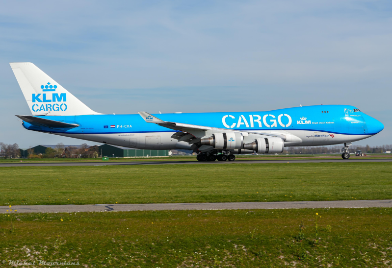 PH-CKA -- Boeing 747-400ERF -- KLM Cargo