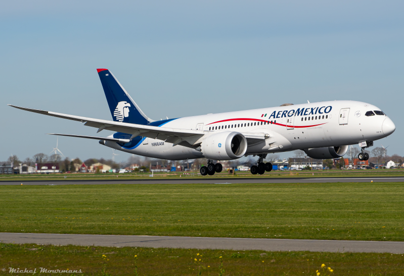 N966AM -- Boeing 787-8 -- Aeroméxico