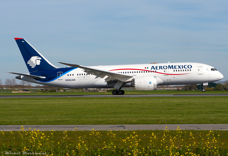 N966AM -- Boeing 787-8 -- Aeroméxico
