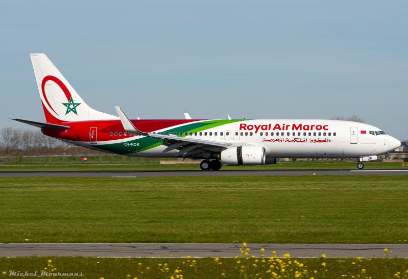 CN-ROR -- Boeing 737-800 -- Royal Air Maroc