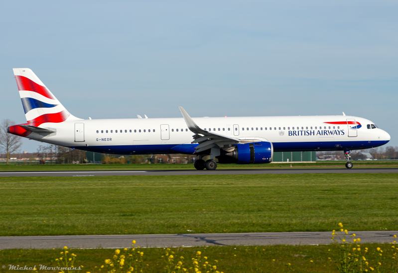 G-NEOR -- Airbus A321neo -- British Airways