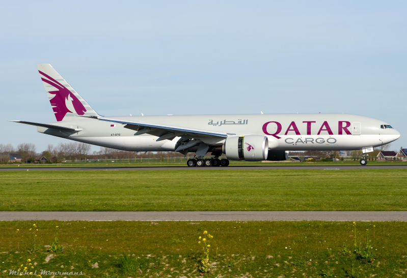 A7-BTD -- Boeing 777F -- Qatar Airways Cargo