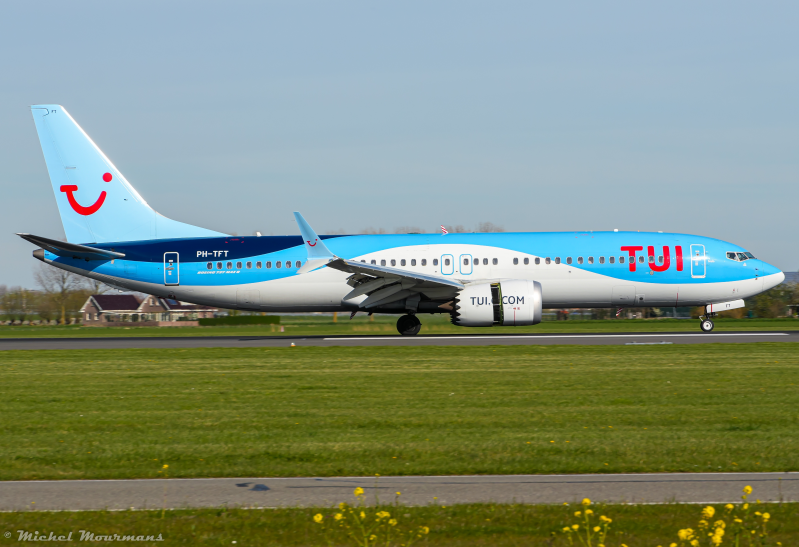PH-TFT -- Boeing 737-8 MAX -- TUI fly Netherlands