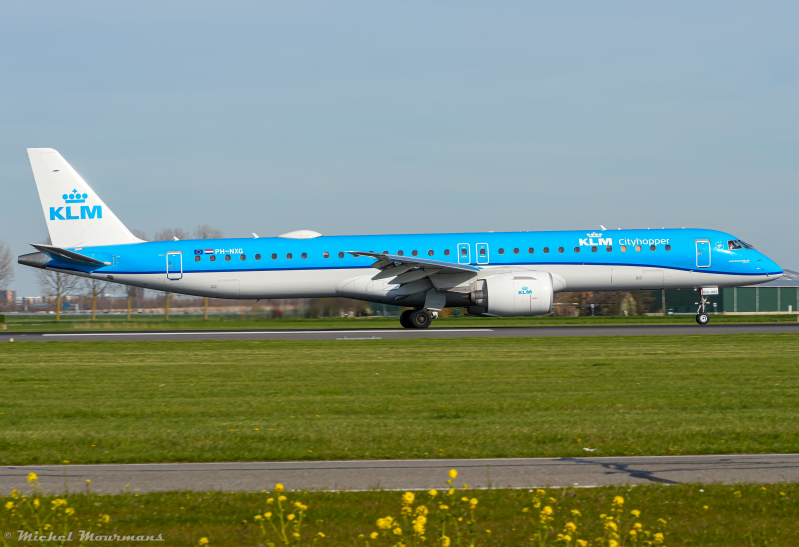 PH-NXG -- Embraer E195-E2 -- KLM Cityhopper