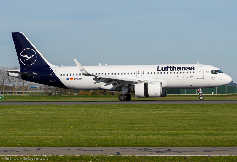D-AINF -- Airbus A320neo -- Lufthansa