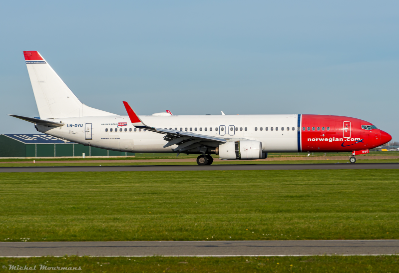 LN-DYU -- Boeing 737-800 -- Norwegian