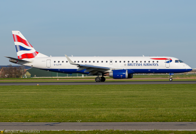 G-LCYR -- Embraer 190 -- British Airways