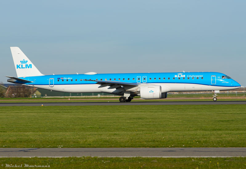PH-NXJ -- Embraer E195-E2 -- KLM Cityhopper