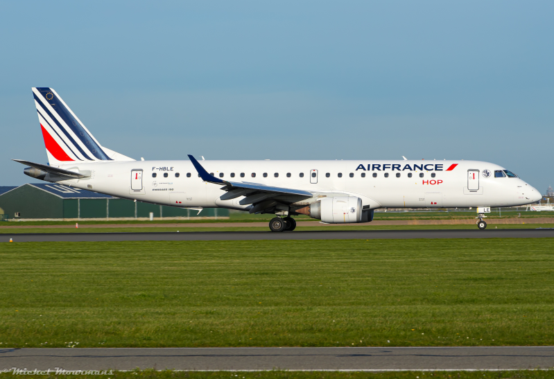 F-HBLE -- Embraer 190 -- Air France Hop