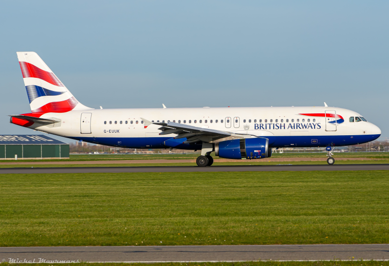 G-EUUK -- Airbus A320 -- British Airways